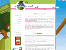 Tablet Screenshot of lecheneperche.com